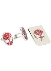 Marvel Comics Spider-Man Money Clip and Cuff Link Box Set