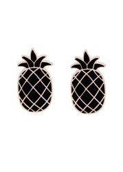 2 Piece Sweet Pineapple Enamel Pin Hat Pin Brooch Pin Badge Pin Funny Fashion Fruit Lapel Pin Jewelry