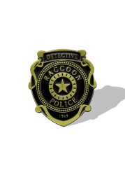 Medsor Police Badge Pin Officer Judy Badge Police Badge Brooch For Women