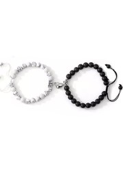 ZAHSY Relationship Gifts for Couples Bracelets Matching Bracelets for Best Friends Birthday Gifts for Women Friendship Gifts for Men - Bff Friendship Bracelet for 2