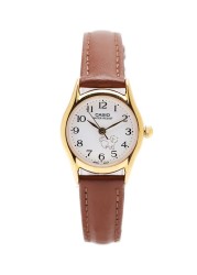 Casio - Women&#39;s Water Resistant Leather Analog Watch LTP-1094Q-7B7RDF