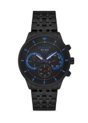Omax Original Watches for Men Full Gold Stainless Steel Strap 31mm Black Classic Round Shape Analog Wrist Watch For Men&#39;s 100% Waterproof Business Casual Wear Gifts Made in Japan 1 Year Warranty