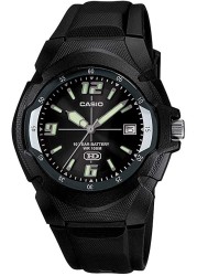 Casio - Enticer Men&#39;s Black Dial Resin Band Watch - MW-600F-1AVDF