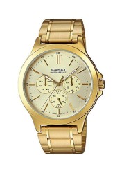 Casio - Men&#39;s Stainless Steel Chronograph Wrist Watch MTP-V300G-9AUDF