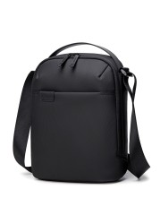 Arctic Hunter Unisex Side Sling Bag Water Resistant Anti-Theft Small Daypack Crossbody Bag for Travel Office Business K00579 Black