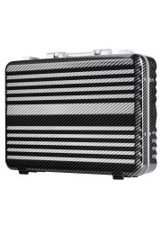 Enkloze X Carbon Briefcase 17&quot; 100% PC TSA Approved Zipperless (Carbon Black)
