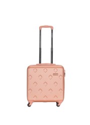 Single Hardside Spinner 4 Wheels Cabin Trolley Luggage With Number Lock 16 Inches