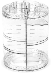 Other 360 Degree Rotating Makeup Organizer,Adjustable Multi-Function Cosmetic Storage Box With Large Capacity for Cosmetics And Accessories