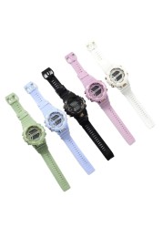 CdyBox 5 Pack Student Sports Watch with Silicone Band Luminous Stopwatch Watches Women Men Wristwatches