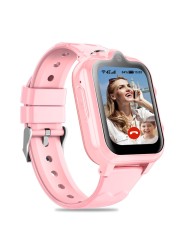 DDIOYIUR Smart Watch for Kids, 4G Phone Calling Text Messaging Child Phone Smartwatch with WiFi, Voice Video Chat, Bluetooth, Alarm, Pedometer, Wrist Watch for 4-16 Boys Girls Birthday Gifts.