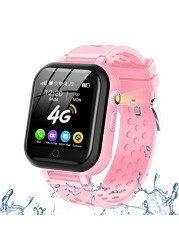 DDIOYIUR Smart Watch for Kids, 4G Kids Phone Smartwatch with GPS Tracker, WiFi SMS, Call, Voice Video Chat, Bluetooth, Audio Recording, Alarm, Pedometer, Wrist Watch for 4-16 Boys Girls Birthday Gifts