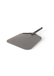 Ninja XSKOPPL Perforated Pizza Peel Compatible Woodfire Outdoor Oven OO100 series Hanging Drawstring Aluminum GreyBlack 195 x 165 x15