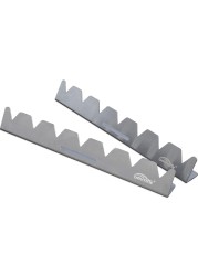 Goutime Stainless Steel Shish Kabob Skewer Rack with Storage Bag Universal Barbecue BBQ Skewers Holder for Grill