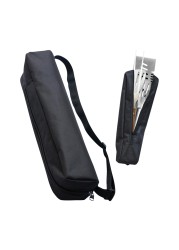 Grill Storage Bag Grilling Bags for Outdoor Grilling Grill Tool Storage BBQ Tool Storage Bag Oxford Cloth Grill Utensil Storage Foldable Grill Bag for Camping and Hiking BBQ 224x39x39inch
