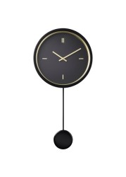 Wall Clock Black 26 Cm/20 Pack