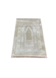 STARGOLD Traditional Turkish Prayer Mat, 80x120 cm Large Portable Multicolor Islamic Prayer Rug, Janamaz Sajjadah For Muslim Men And Women