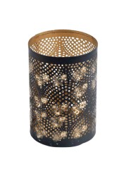 WT-Easycare Votive Candle Holder Black 12cm