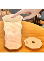 Folding Book Lamp,Upgraded Version Portable Rotating Desk Light,Novelty LED Paper Lantern