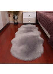 Super Soft Rabbit Fur Living Room Carpet Can Be Use As Area Rug Also With Anti Slip Bottom (Size 60&times;150CM)