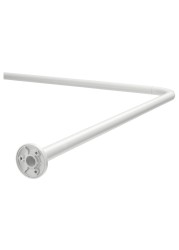 Shower Curtain Rod Shower Curtain Rod Can Be Installed In A U Shape White