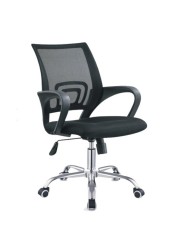 Sulsha Furniture Premium Office Chair Ergonomic Designed Desk Chair Super Comfortable Mid Back Adjustable Wide Seat Mesh Chair Black