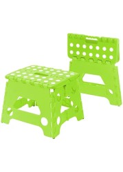 Generic Multi Purpose Folding Step Stool Kids Home Kitchen Easy Storage (Green)