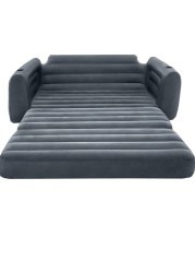 Yeasha,Inflatable Pull Out Sofa Chair Sleeper That Works As A Air Bed Mattress Twin.
