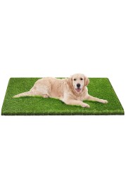Artificial Grass, 51&quot; x 26&quot; Dog Pee Pads, Professional Dog Potty Training Rug, Large Dog Grass Mat with Drainage Holes, Pet Turf Indoor Outdoor Flooring Fake Grass Doormat (26&quot;x51&quot;)