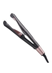 Generic-Professional Iron Flat Hair Straightener LCD Thermoregulation Ceramic Twisted Hair Curler 2 in 1 Curling Styling Tool