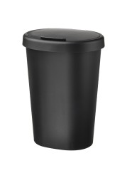 Bin With Lid Black Thanks To The Small Openings 8L