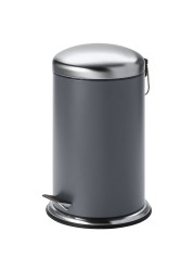 Pedal Bin Dark Grey 12 L