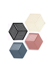 Silicone Hot Pad Durable Heat Insulation and Stable Table Coasters for Home, Office, and Hotel Use