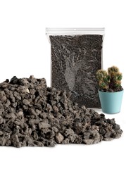 Drainage Rocks for Potted Plants 10LB, Horticultural Lava Rocks for Plants, Succulent Rocks for Pot Indoor, Lava Rock Aquarium Garden Landscaping Volcanic Bonsai Terrarium Fish Tank Decorative Stone