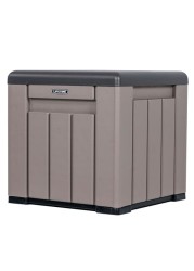 Lifetime Outdoor Storage Cube Deck Box for Patio Furniture Cushions Toys Garden Tools Pool Accessories 25 Gallon