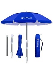 AMMSUN 75ft Hula Thatched Tiki Patio Beach Umbrella Hawaiian Style 10 Ribs UPF 50 with Tilt Carry Bag for Outdoor Tiki Bar Tropical Palapa Patio Garden Beach Pool Backyard Natural Color