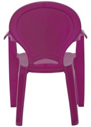 Tramontina Tiquetaque Pink Polypropylene Strong Resistance Up To 40 Kg Children&#39;s Chair