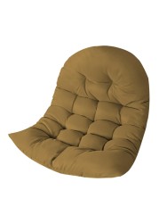 BCKNT Thicken Hanging Basket Seat Cushion Hammock Swing Chair Cushions Soft Egg Patio Chair Cushion with High Elasticity PP Cotton for Indoor and Outdoor Garden Offices