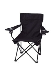 Generic Foldable Beach And Garden Chair Black
