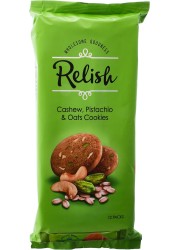 RELISH BISCUITCAS PISTA OAT 42GM x12