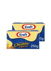 KRAFT CHEDAR BLOCKS SP OF 2X250GM