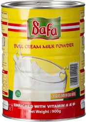 SAFA MILK POOWDER 900GM TIN