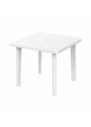 Cosmoplast Square Table White 85cm