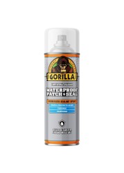 Gorilla Waterproof Patch &amp; Seal Rubberized Sealant Spray; Crystal Clear; 14oz (Pack of 1)