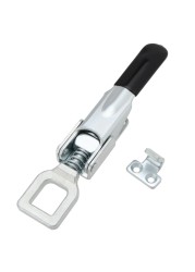 Be In Your Mind 1Set Heavy Spring Loaded Hasps Lock Latch Lock for Truck Trailer Body Clamp Hasp Catch Lock Compatible with Nugent Compatible with Ifor Williams