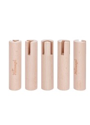 Niteangel Set of Beech Stilts for Elevating &amp; Safely Setting Multi-Chamber Series Maze House (Set of 5 Stilts (4.33&#39;&#39; H))