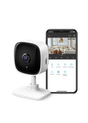 TP-Link Tapo 2K Indoor Security Camera for Baby Monitor, Dog Camera w/Motion Detection, 2-Way Audio Siren, Night Vision, Cloud &amp; SD Card Storage(Up to 256 GB), Works w/Alexa &amp; Google Home(Tapo C110)