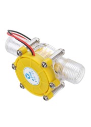 wonofa Water Flow Generator Turbine Generator Hydroelectric Micro Hydro Generator 12 Inch Portable Water Charger 10W 12V