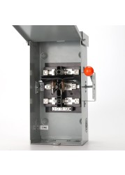 100A Generator Transfer Switch,24000W General-Duty Double-Throw Safety Switch,120/240-Volt Transfer Switch,Stronger Stability Manual Transfer Switch,Meeting NEMA 3R Standards for Outdoor and Indoor