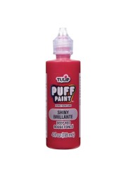 Tulip 41402 Dimensional Fabric Paint 4oz Slick Deep Red