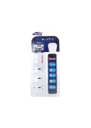 Oshtraco 3 Way Universal Extension Cord (2 m)